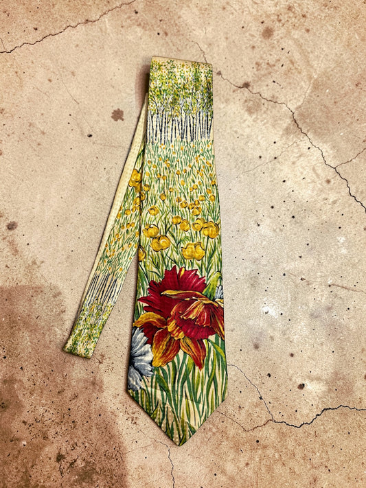 Carnaval Da venis Vintage Silk Tie