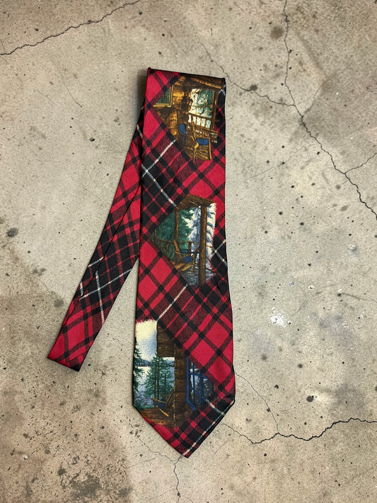 Structure Vintage Silk Tie