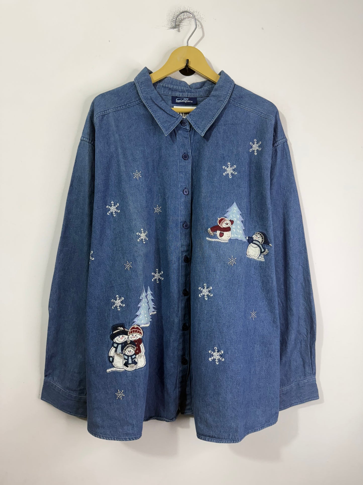 Penningtons Embroidered Denim Shirt