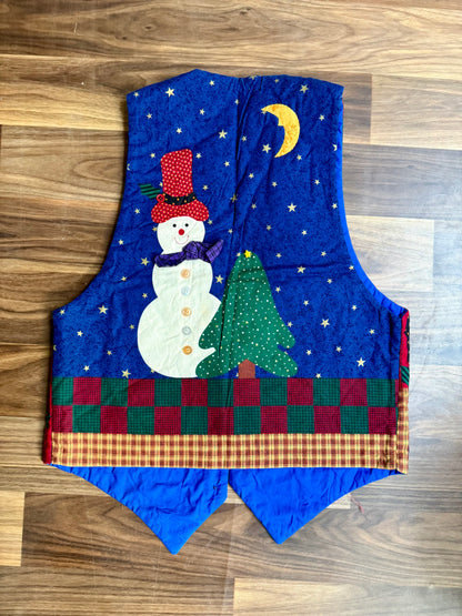 Christmas Print vest