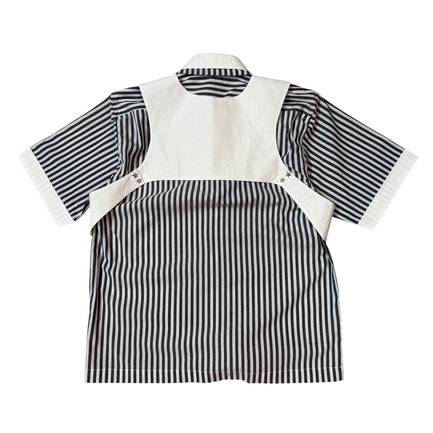 Black Cotton vest 100% Cotton Shirt