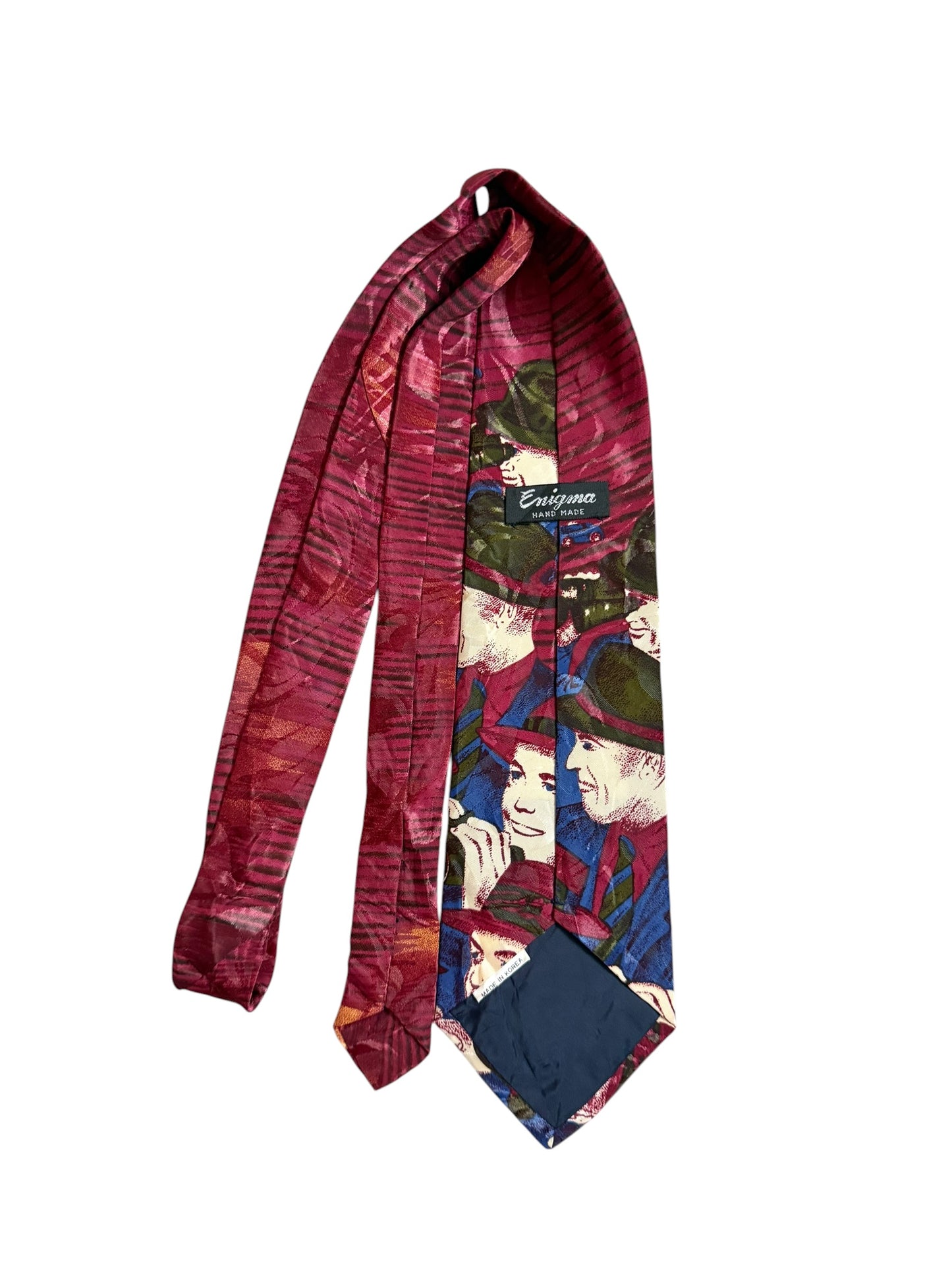 Enigma Vintage Silk Tie