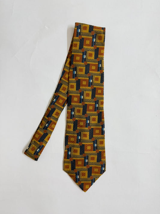 Bugati Vintage silk tie