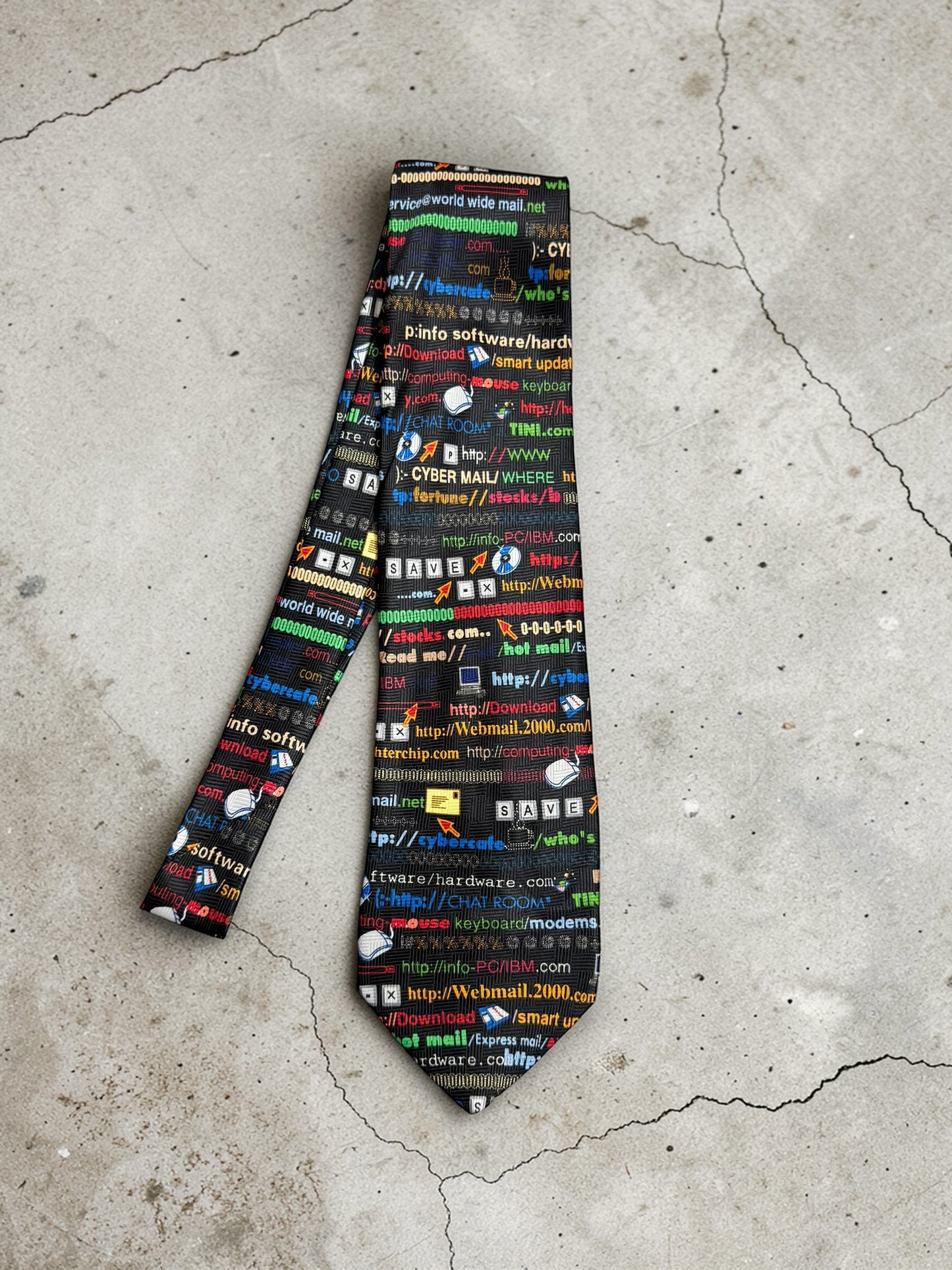 Addiction Vintage Silk Tie