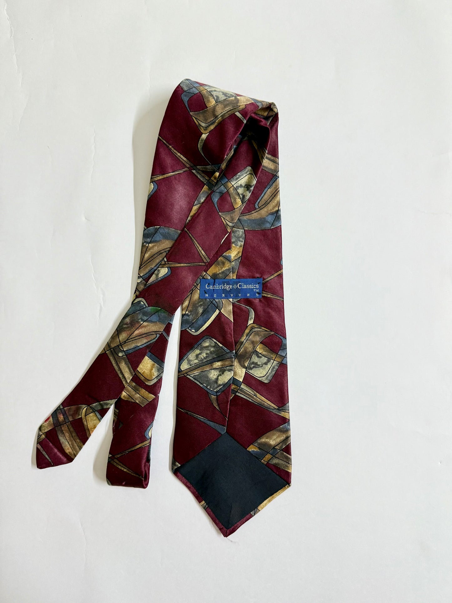 Cambridge Classic Vintage Silk Tie