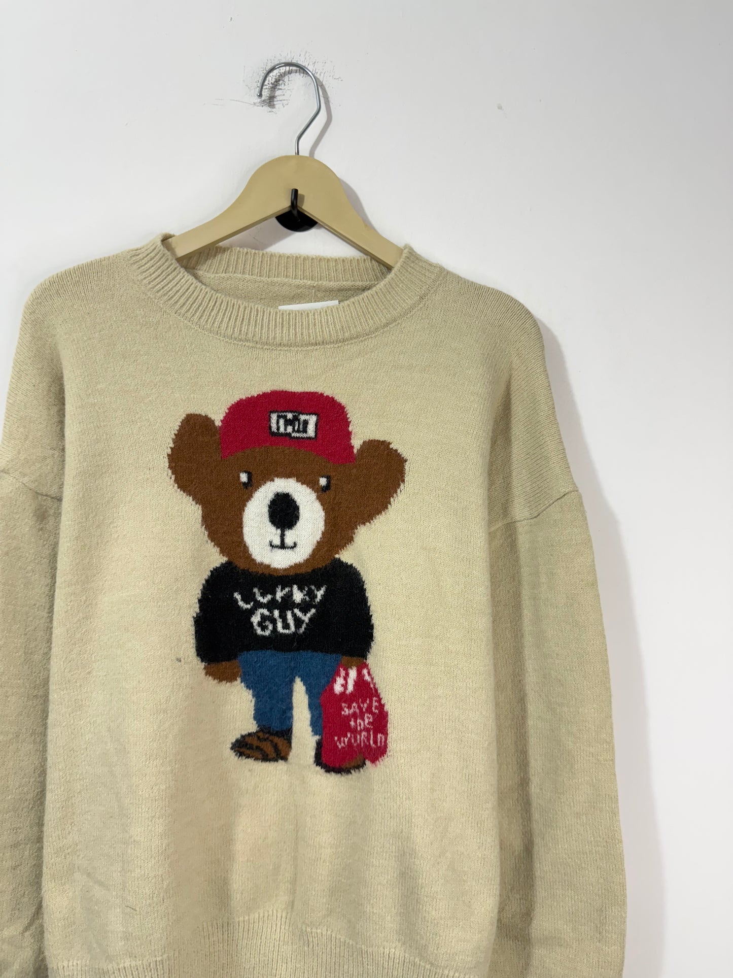 Lucky Guy Woolen Sweater