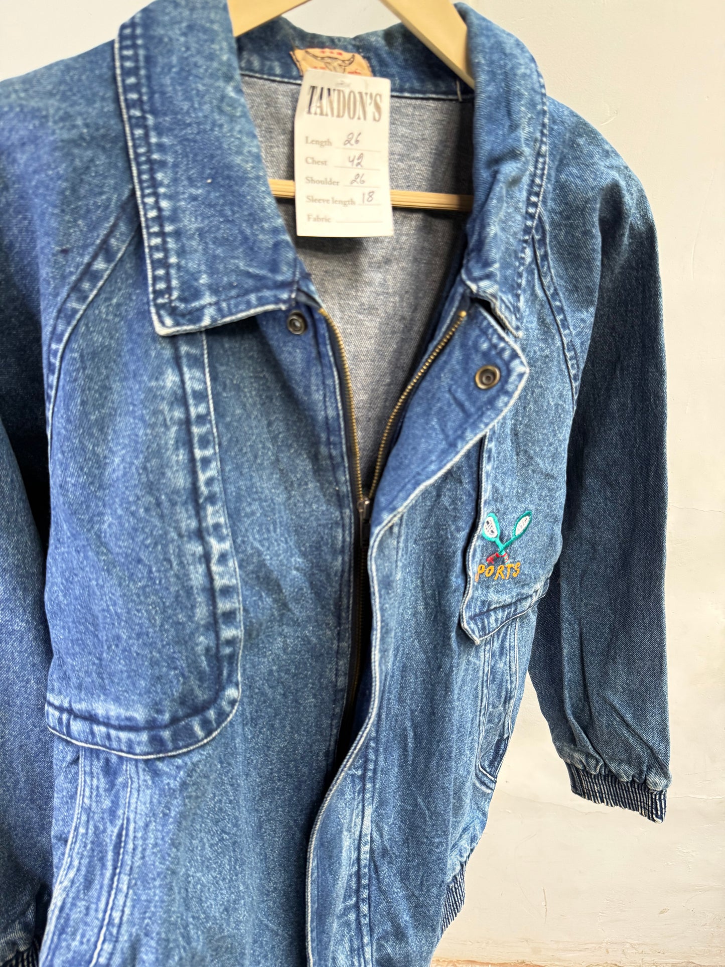 Sports Denim Jacket