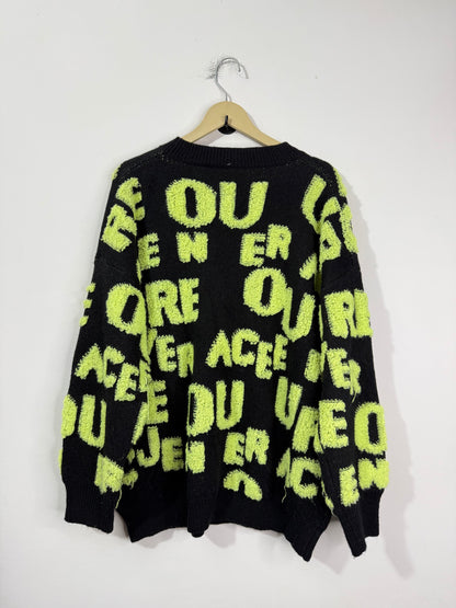 Alphabet Woolen Sweater