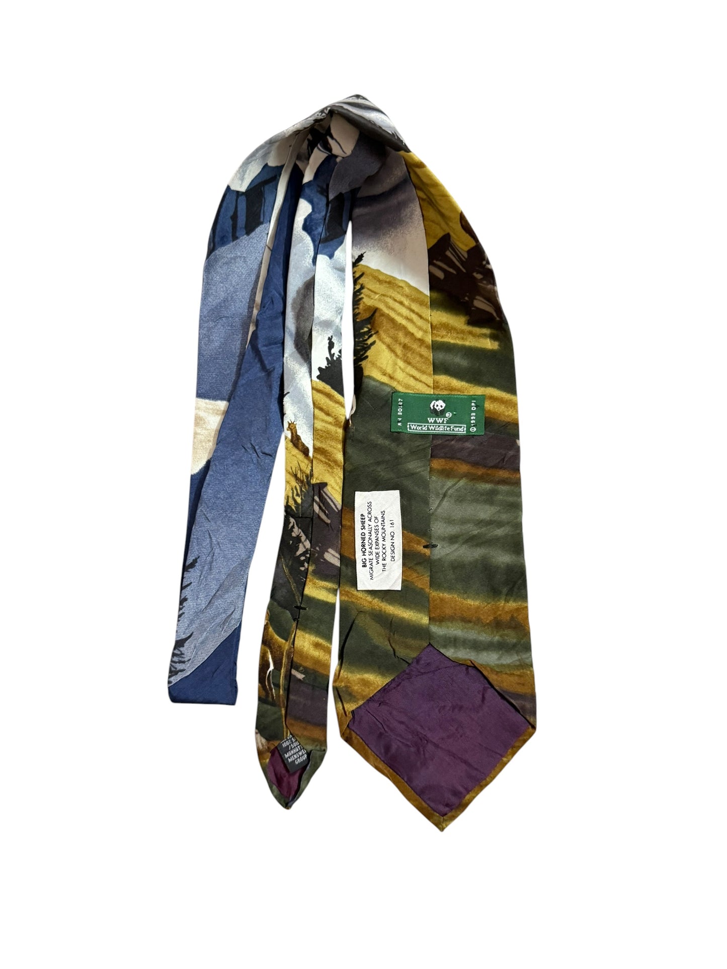 WWf Vintage Silk Tie