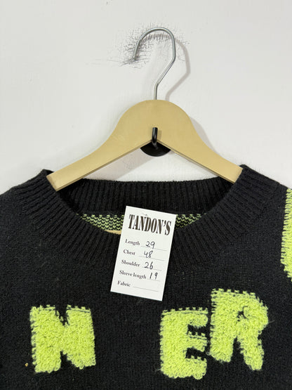 Alphabet Woolen Sweater