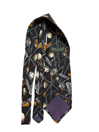 Flying Scotsmen Vintage Silk Tie