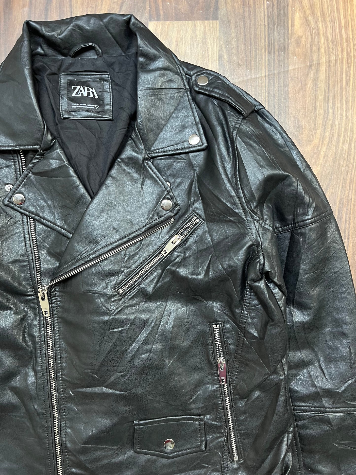 Zara Biker Leather Jacket