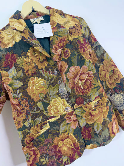Scale tapestry Vintage Jacket