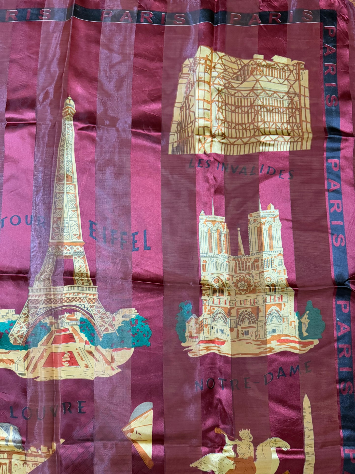 Paris vintage  scarves