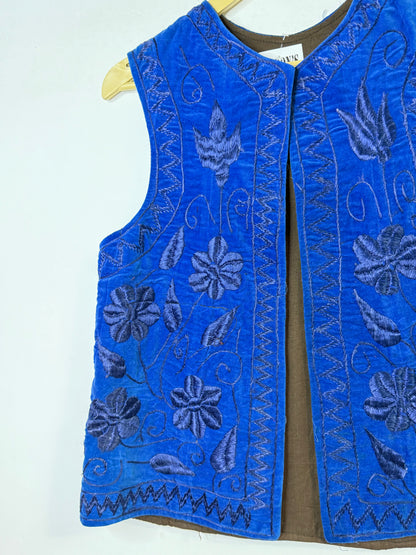 Embroidered vest