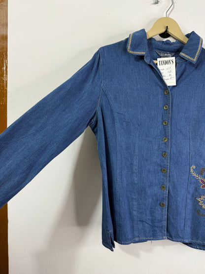 City Blues Embroidered Denim Shirt