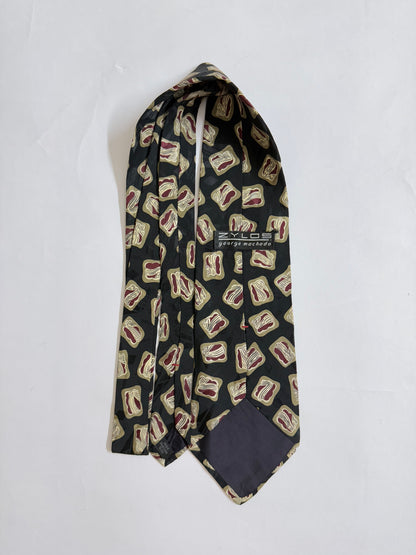 Zylos Vintage silk tie