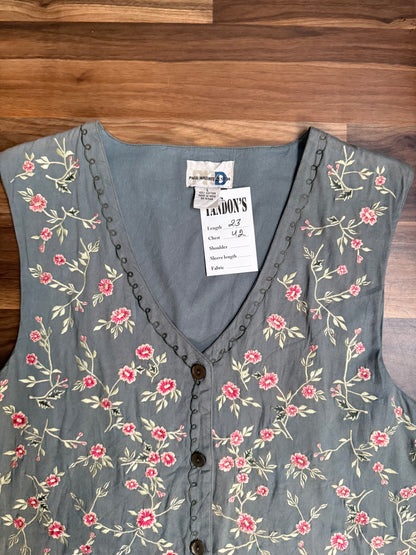 Paul Harris  Embroidered vest
