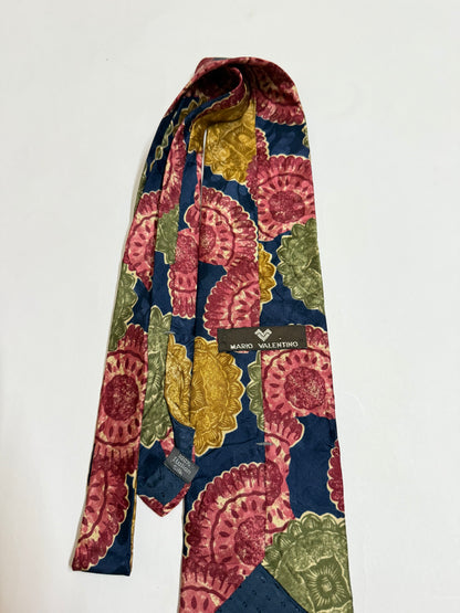 Mario Valentino vintage silk tie