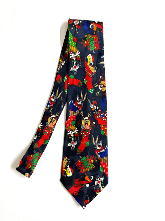 Looney Tunes Mania Vintage Silk Tie