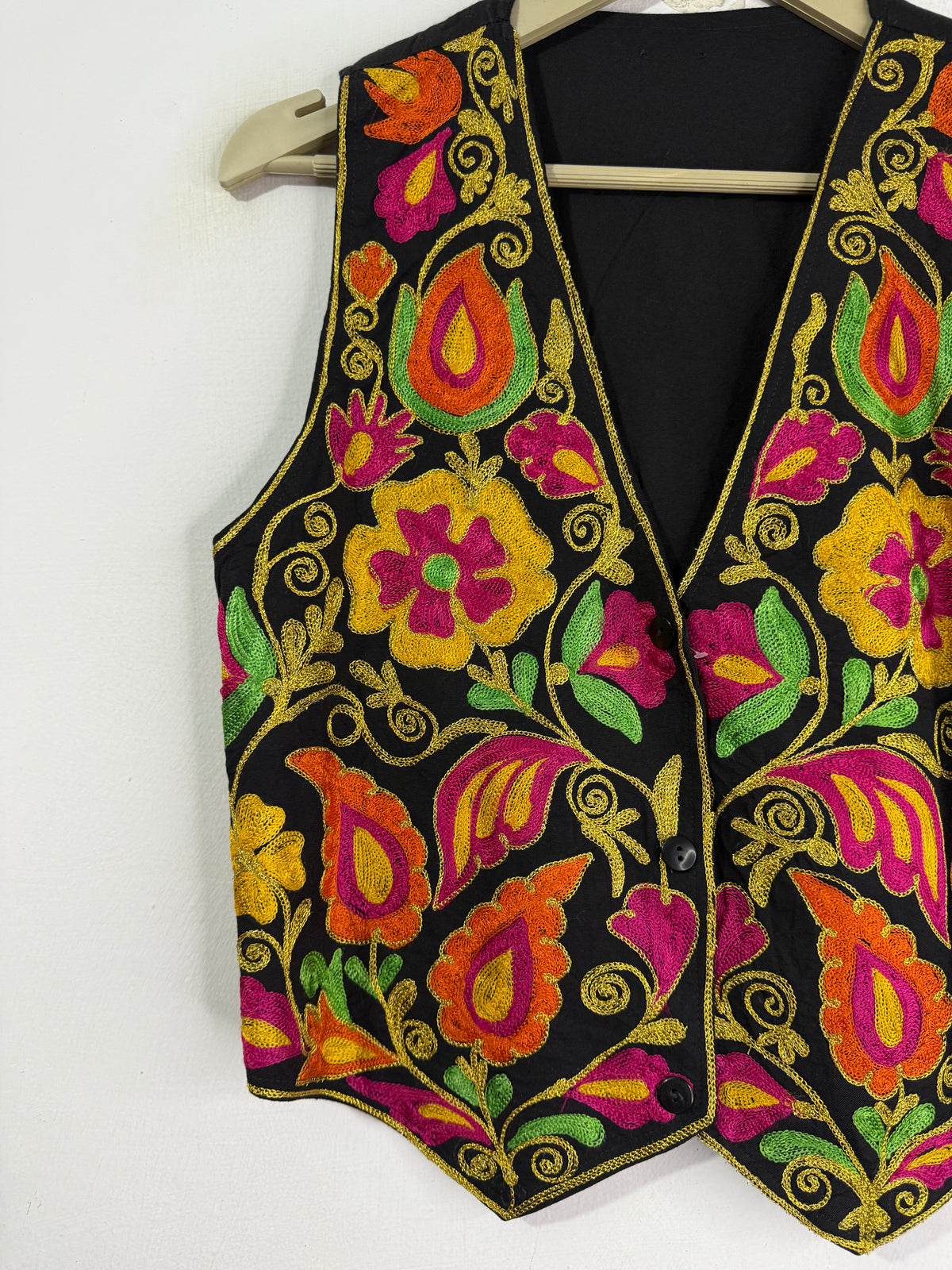 Embroidered Vest