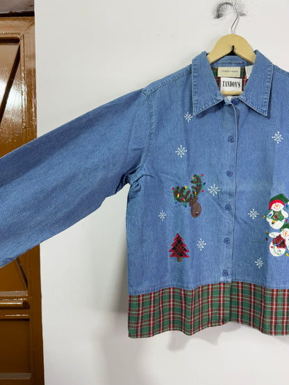 Lenon Grass Denim Shirt