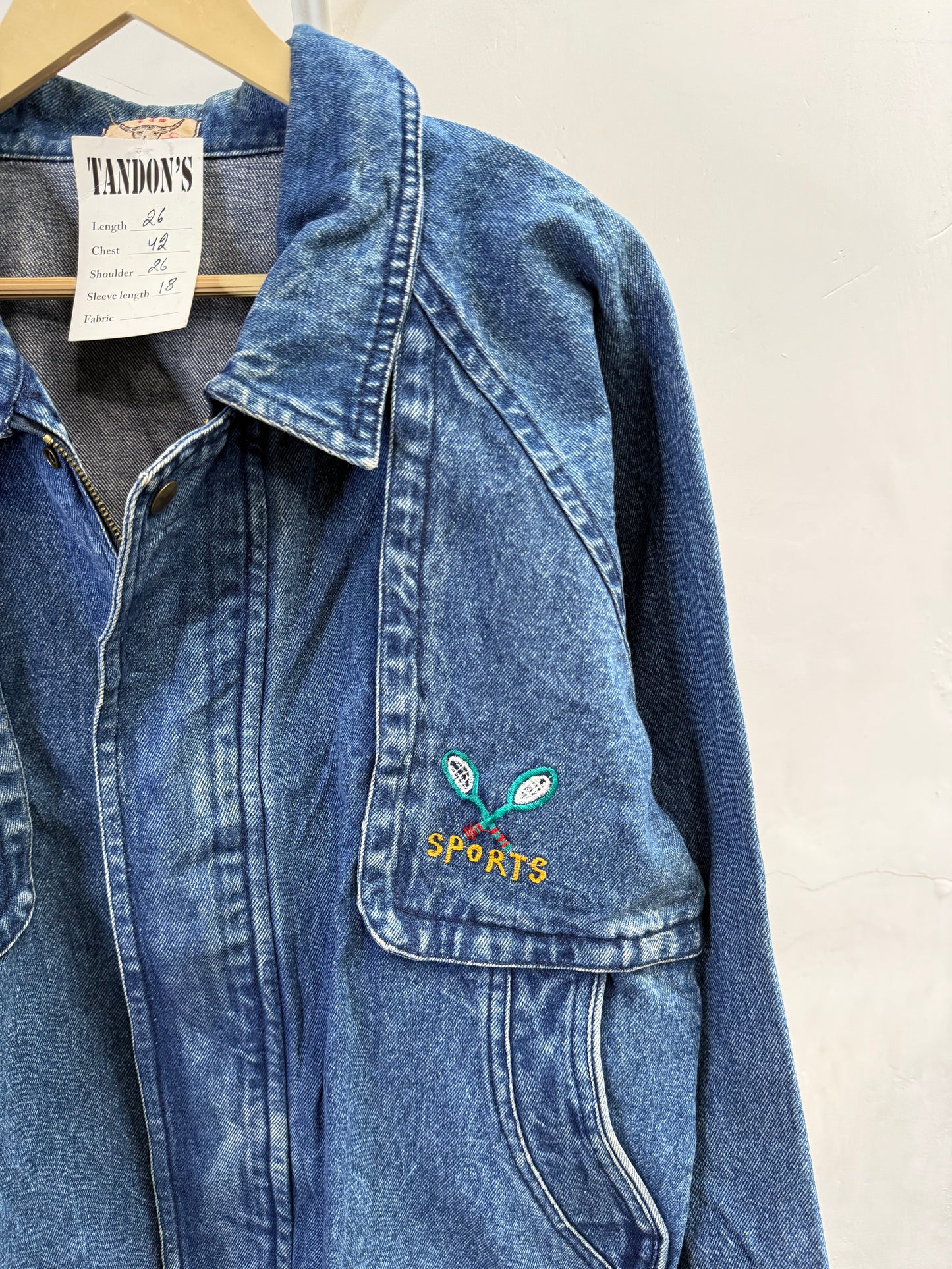Sports Denim Jacket