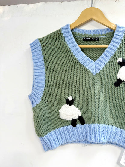 Shein Crop Woollen Sweater’s