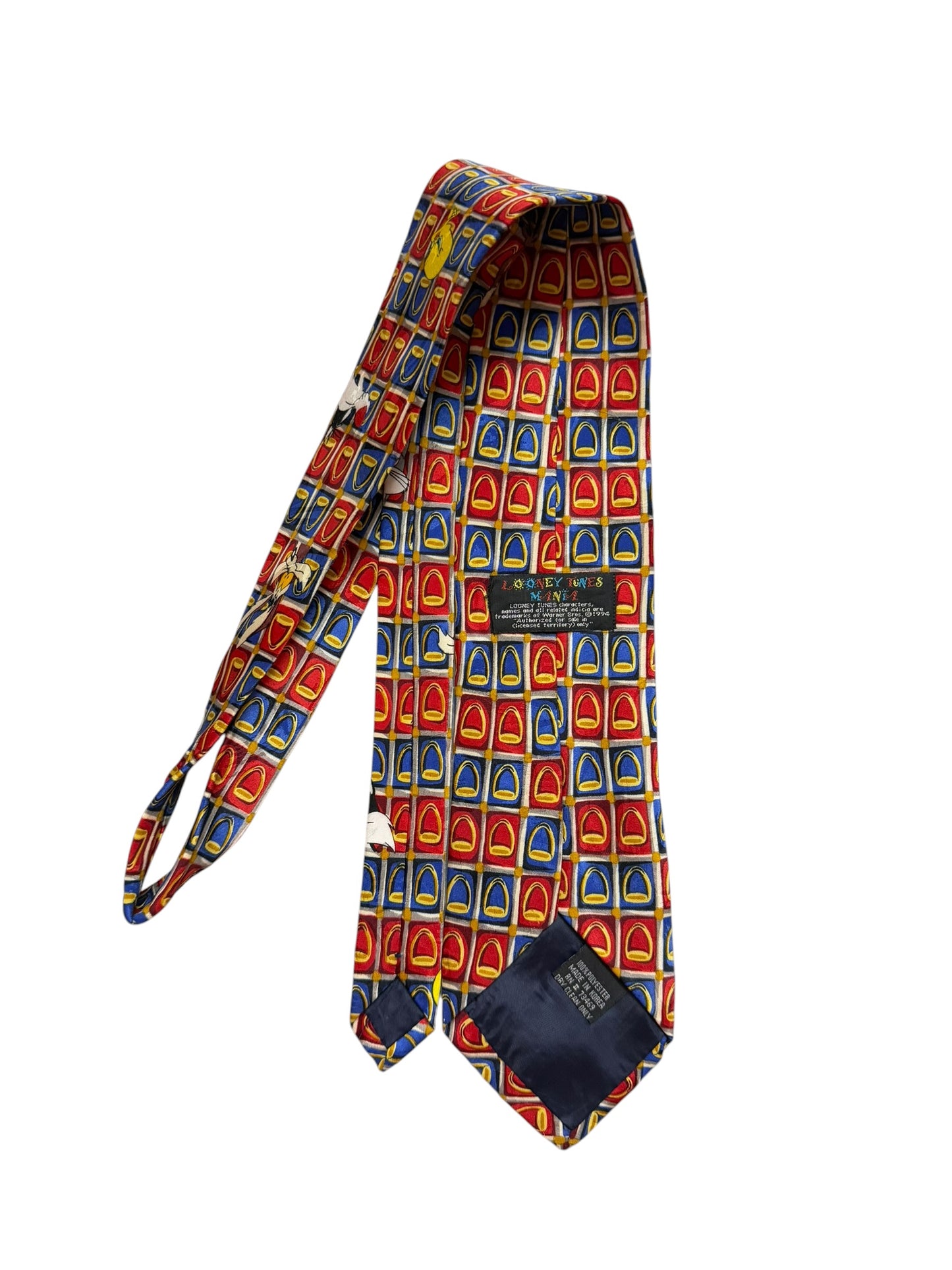 Looney Tunes Mania Vintage Silk Tie