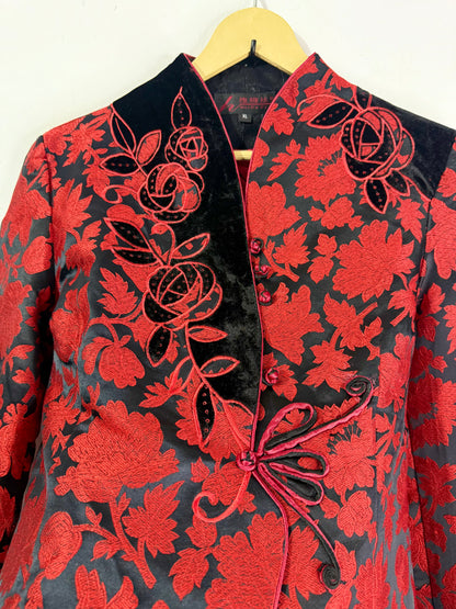 Velvet Embroidered Vintage Jacket