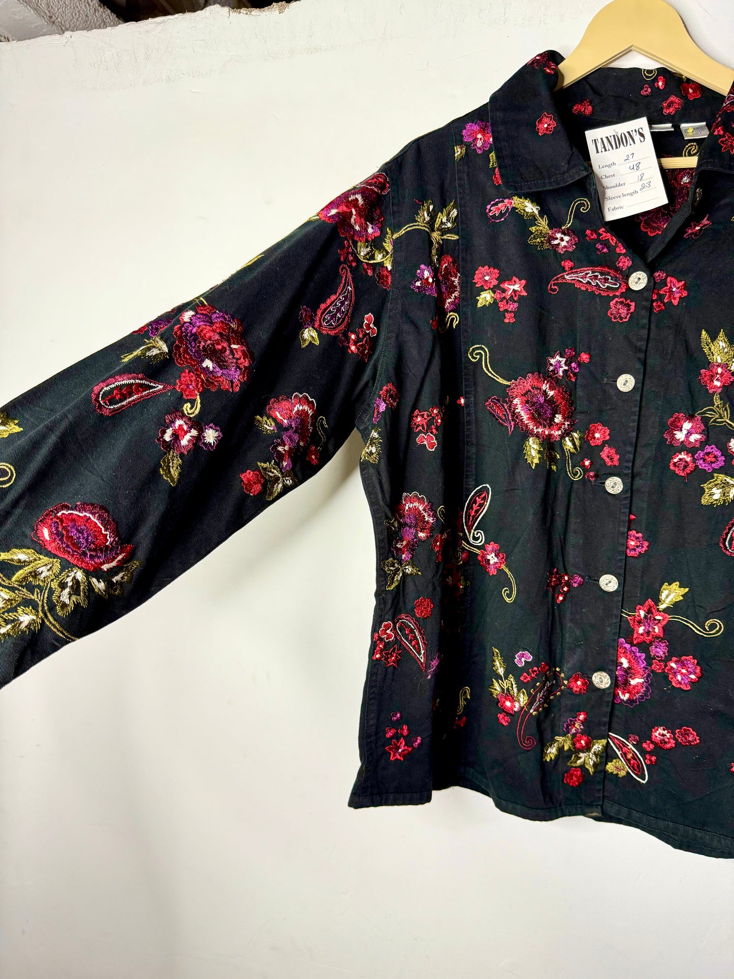 Chico’s Embroidered Jacket