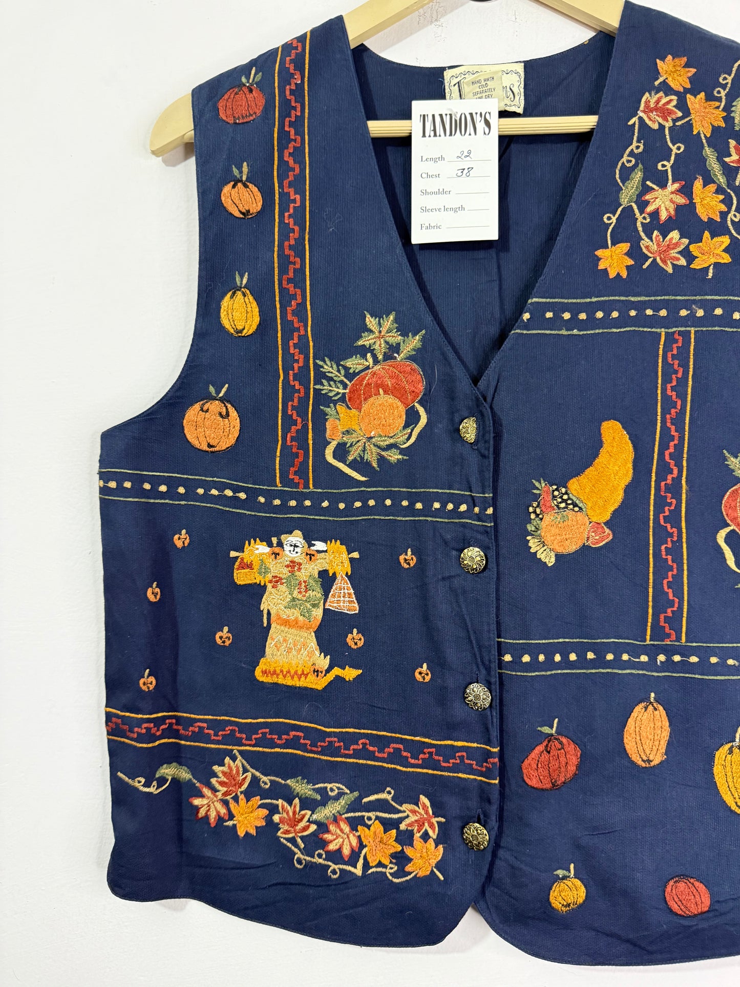 Embroidered Vest