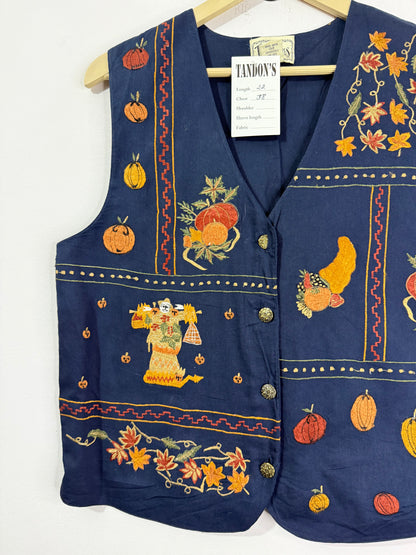Embroidered Vest