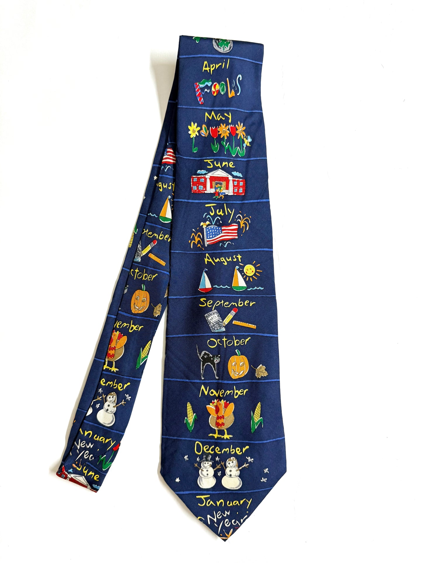 Save the Children Vintage Silk Tie