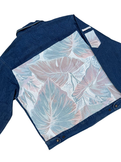 Upcycled Tapestry Denim Jacket