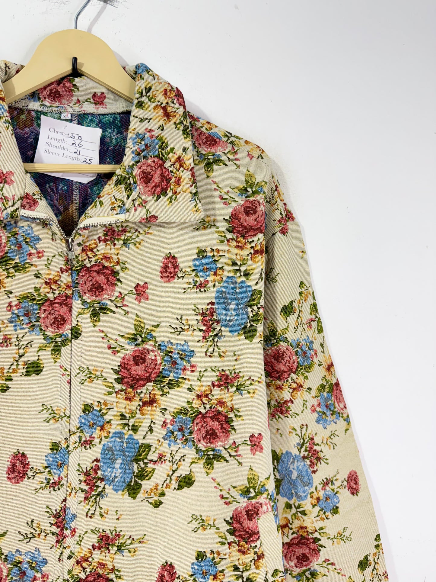 Floral Tapestry Vintage Jacket