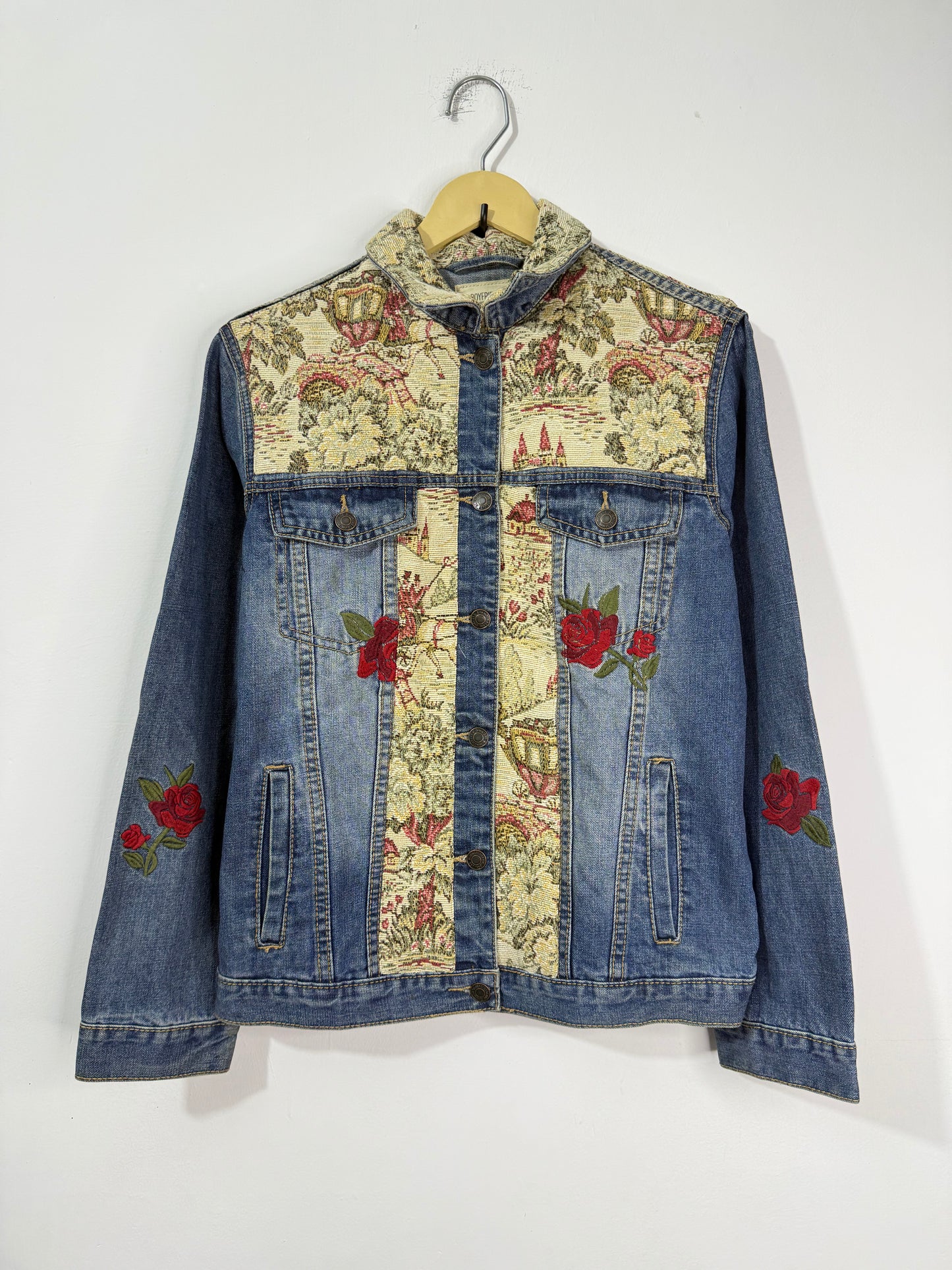 Customised tapestry patch  Denim Jacket