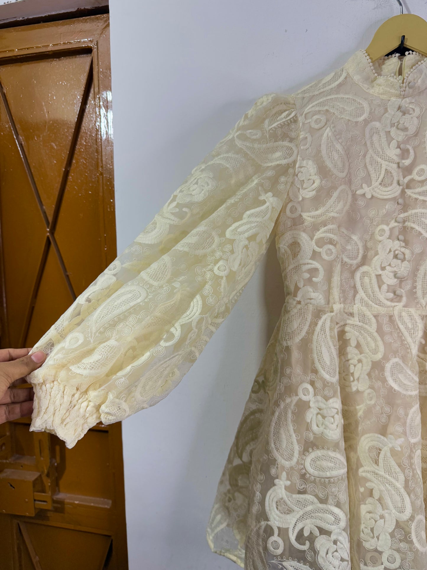 Embroidered net Vintage Jacket