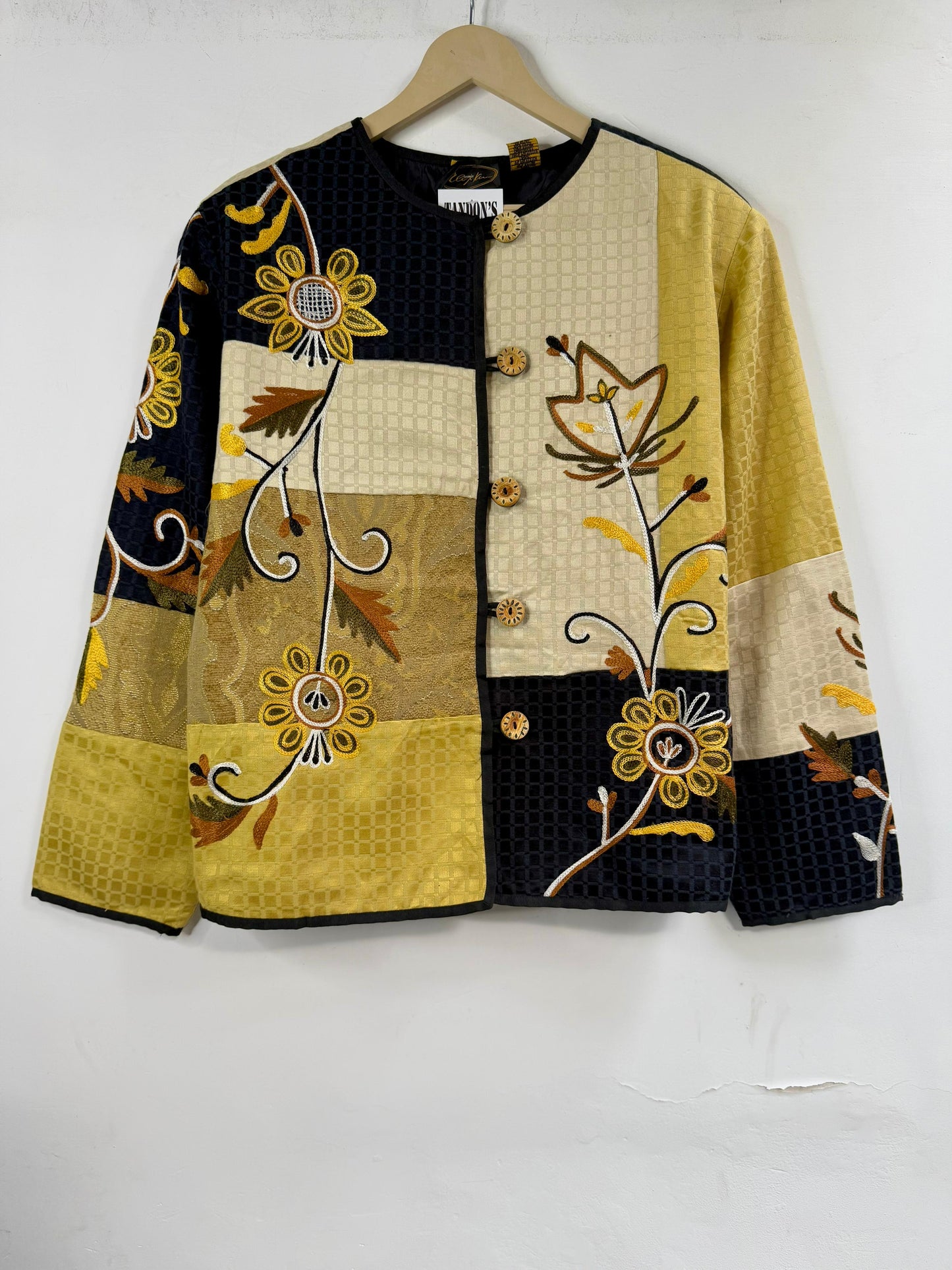 Alex Kin Patch Embroidered Jacket