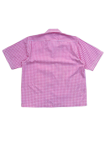Pink Check 100% Cotton shirt