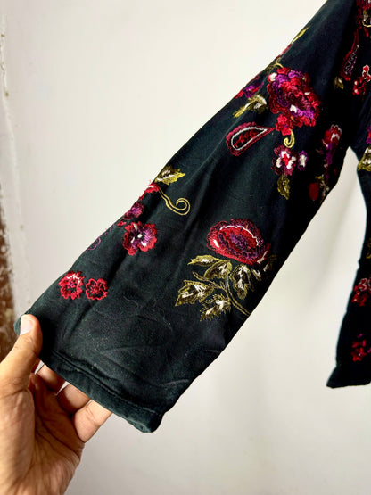 Chico’s Embroidered Jacket