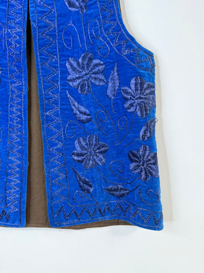 Embroidered vest