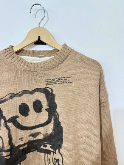 Please Smile  Woolen Sweater