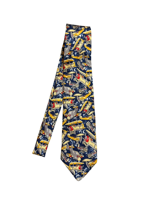 The Academy Of Natural Sciences Vintage Silk Tie