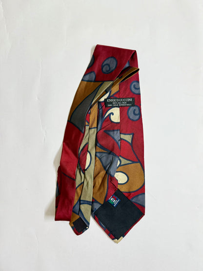 Enrico Guccini Vintage Silk Tie