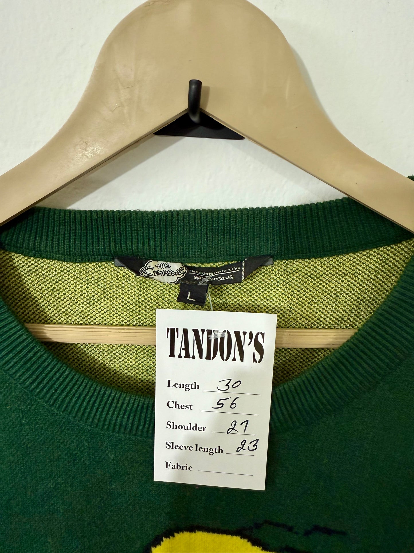 The simpsons Woolen Sweater