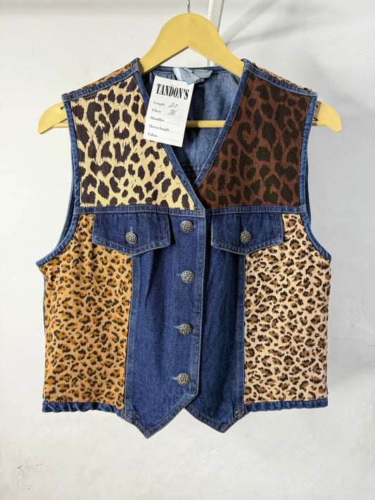 Denim vest