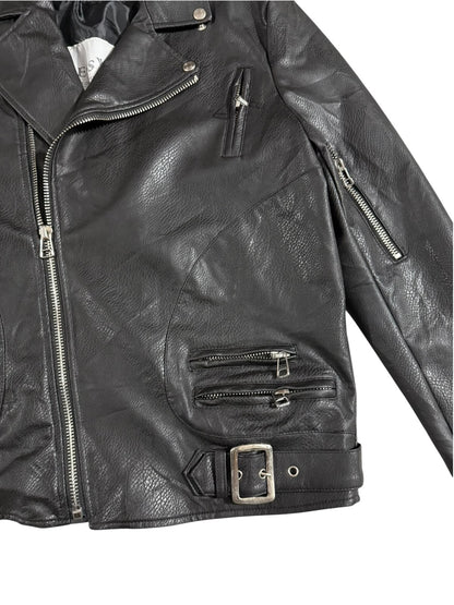Dress Volume Leather Jacket