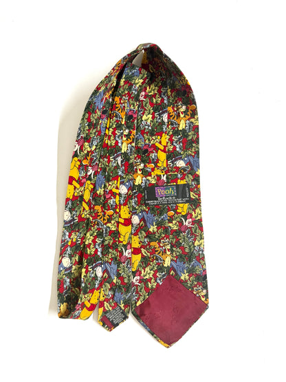 Pooh Vintage Silk Tie