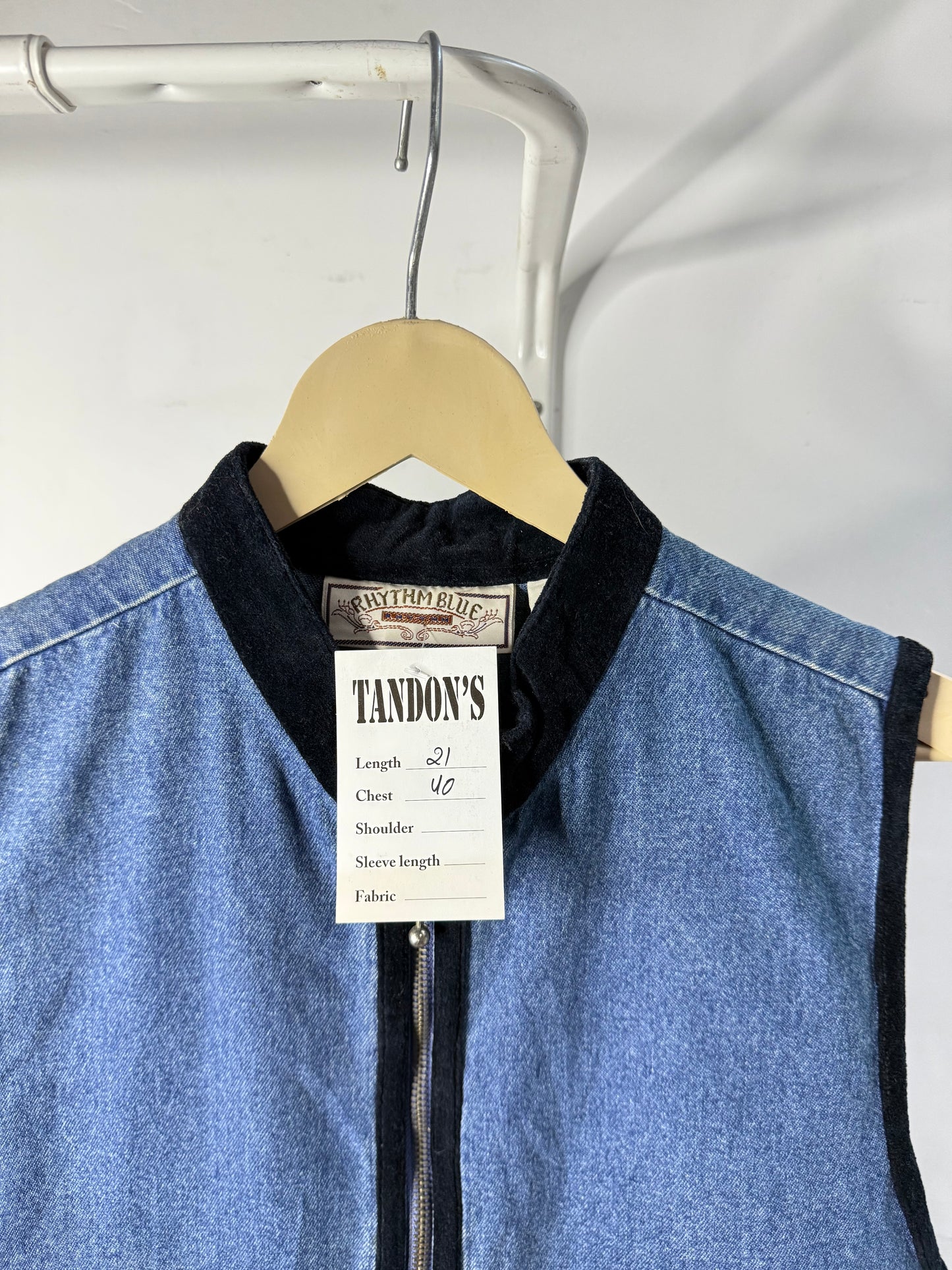 Rhythm Blue Denim vest